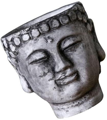 HEMOTON Buddha Großer Buddha Pflanzer für Sukkulenten Dekoration für Garten Langlebig und Geruchlos