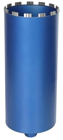 XIIW Corona Diamantata Ø182mm L460mm per Carotaggio a Secco e a Umido su | Punte da Trapano Turbo 10mm per Carotatrice, 1 1/4 UNC, per Cemento Armato, Granito e Muratura, Carotatrice a Tazza per Muro