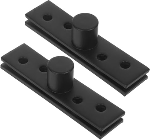 LOLIPPYY Bisagra Oculta y Soporte Estable de Acero Inoxidable Rotación de 360 Grados 2piezas para Puertas de Armario para Almacenamiento Hogar