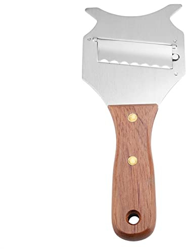 Rasoir de trancheuse à truffes culnflun, rasoir au chocolat avec lame lisse réglable et la poignée en bois Ergonomic Easy Maintenance for Kitchen Gadget