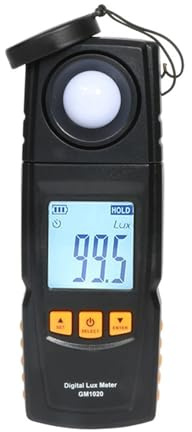 luxmetro digitale, Luxmetro Digitale, Spettrometro, Fotometro, Misuratore Di Luminosità Portatile, 0200000 Lux Lux/FC Illuminometro per Case Agricoltura Magazzini