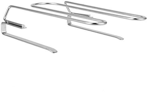 Cocoarm Portabicchieri da Vino Sospeso in Acciaio Inossidabile Portabicchieri in Acciaio Inossidabile 304, Organizer Sotto il Ripiano con Funzione di Drenaggio e Design della Porta a Forma di V,