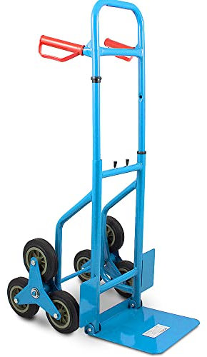 Bituxx Treppenkarre Sackkarre Treppe Treppensackkarre 200kg Treppensteiger Stapelkarre Klappbar Hartreifen