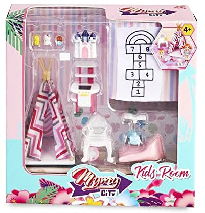 Mymy City Möbelset för flickor från 3 till 8 år, flerfärgat (Famosa 700015356)