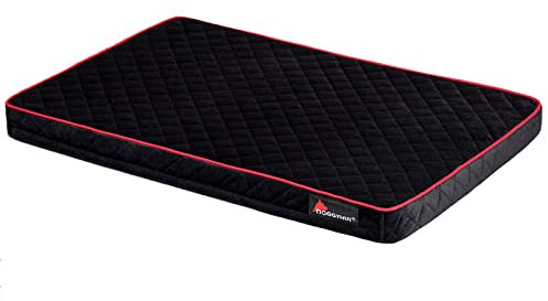 DOGGYHUT Hundematratze MEDIUM für Hundeanhänger Schwarz 5 cm Dicker Schaumstoffkern 20801-D01