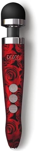 Doxy Die Cast Vibrating Wand Massager Sex Toys; Special Edition Magic Wand Vibrators Roses