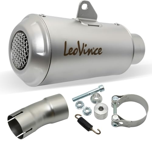 Endschalldämpfer/Auspuffanlage LeoVince SLIP-ON SBK LV-10, Edelstahl für Honda CB 1000 R