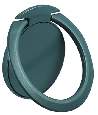 sourcing map Phone Ring Holder, Ultra-Thin Cellphone Stand 360 Rotation Grip, for Magnetic Car Mounts, Hedge Green