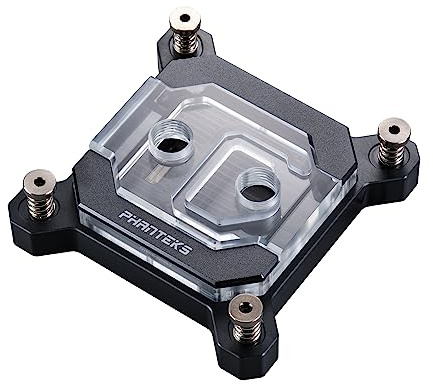 Phanteks C370I CPU-Wasserkühler, ARGB, Acryl - Schwarz