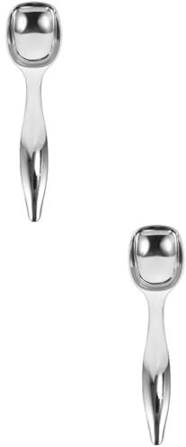 TOPBATHY 2 Stk Löffel langlebige Schaufel Edelstahl Eiscreme Vorspeise geschirr besteck Obstballer Eiskugelhersteller tragbar Eisportionierer Küchenwaren Rostfreier Stahl