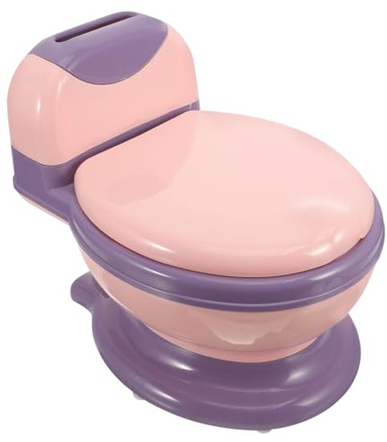 ANDRESLAD Toilettenunterlage Für Junge Mädchen Kindertoilette Kunststofftoilette Tragbare Toilette Design Geeignet Für Kleinkinder Einfach Zu Reinigen Sicher Und Praktisch Für Zuhause