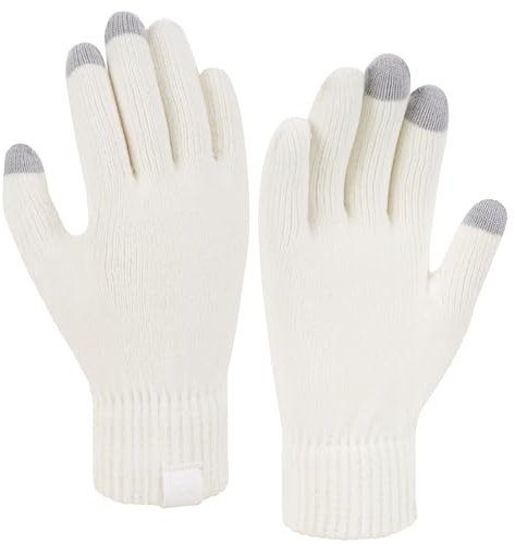 Bequemer Laden Touchscreen Handschuhe Damen Winter Warm Winterhandschuhe | Winter Warm Damen Handschuhe Chenille Touchscreen Winterhandschuhe Strickhandschuhe Elastisch Manschette Geschenke Frauen
