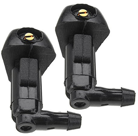 Zpengtai ScheibenwaschdüSe 2pcs Auto Windschutzscheibe Wischer Wassersprühdüsen -Waschdüsenanpassung for Honda Accord 2003 2004 2005 2006 2007 OE76810-SDA-A11 ScheibenwaschdüSe