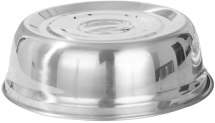 perfk Coperchio per griglia Teppanyaki con Cupola per sciogliere, Comodo Coperchio per Cibo, Piastra per Hamburger, per Grigliare bistecche, 29.8 Cm X 8.8 Cm