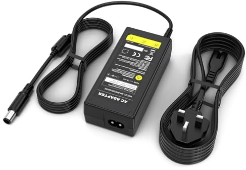 ASUNCELL 65W Laptop Charger, 18.5V 3.5A AC Adapter, 7.4x5.0mm Connector, Universal Power Supply for HP Compaq Presario CQ40, CQ42, CQ45, CQ50, CQ60, CQ61, CQ62, CQ70, CQ71, CQ72 Series