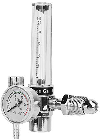 FTVOGUE Reductor de Presión de Gas Argón para Soldadura: Aleación de Zinc Duradera, Energía de Energía, Adecuado para Gas Argón, Dióxido de Carbono, Método de Pistón de Ahorro, Presión Incluida
