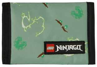 SKANDO BAGS LEGO® NINJAGO® Portmonee Kinder Spinjitzu Master – Cardholder/Kartenetui für Kinder mit Klettverschluss & Münzfach, leicht & robust – für den Alltag