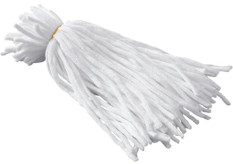 TOYZFRIENDY Corde en Coton Auto-arrosante 100 Pièces pour Plantes en Pot et Hydroponie, Fil Absorbant d'eau Blanc pour Racines, Accessoire Jardin Extérieur Pratique