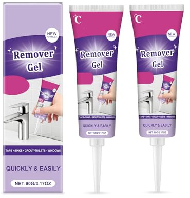 Reinigung Entferner Gel,Remover Gel,Reinigungsgel,Multieffekt Hausreinigungsgel für Waschmaschine,Badezimmer und schnelle Reinigung 2PC