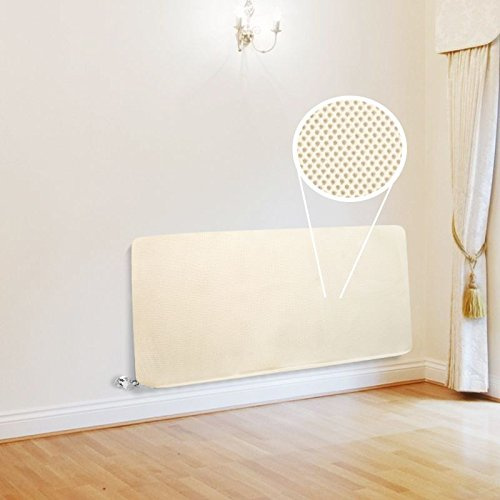 Safetots Cache-radiateur en tissu double de qualité supérieure, 70 cm x 100 cm, pour radiateur rempli d'eau, réduit les risques de chocs et radiateurs chauds au toucher, sécurité des bébés et des