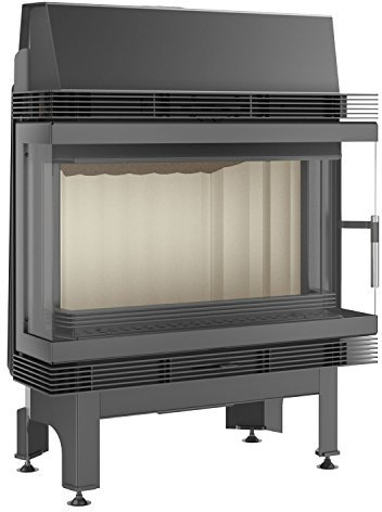 Kamineinsatz 11 kW Kratki Blanka 670/570 12 dreiseitig verglast