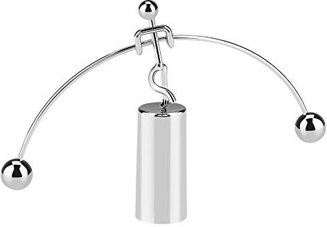 Le Jouet de Boule D'équilibre de Jouet de Berceau de Mini Newton pour la Science Classique Jouet de Bureau Plaisir d'amusement Science Accompagnent Le Grand-Père Votre Enfant