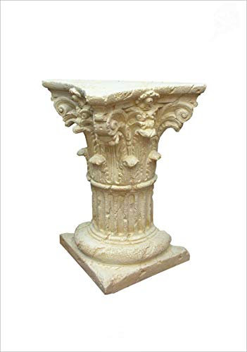 Halbe Blumensäule Antike Konsolensäule Blumensäule Blumenständer Wandsäule Barocksäule
