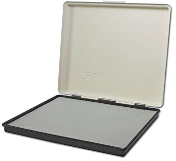 Cuscino per timbro senza inchiostro, Shiny MP-1F, cuscino in schiuma di alta qualità 210 x 180 mm - per timbro in legno – non imbevuto, bianco