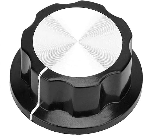 10 pezzi Potenziometro Manopole zigrinate Manopola potenziometro Tappo controllo volume Interruttore banda Pulsante rotante Tappo controllo volume(MF-A05)