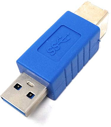 System-S USB A 3.0 Male to USB Type B Female Converter