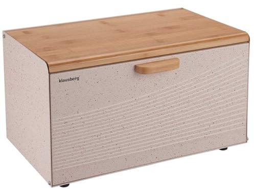 Klausberg Brotkiste Holz (Creme)