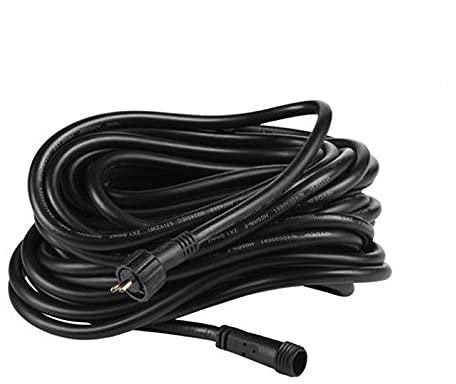 Ellumiere 12 Volt Low Voltage Garden Lighting Cable, Plug and Play System (10 metre Cable)