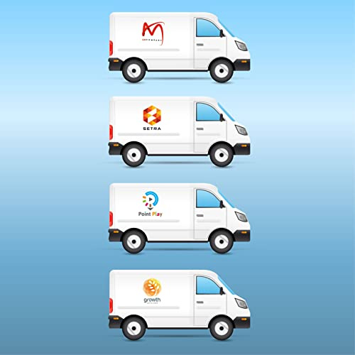 Logo adesivo Personalizzato | Lettere Adesive per Auto Commerciali, pubblicità, Professionisti, Adesivi Muro | Adesivo Personalizzato | Immagine personalizzata