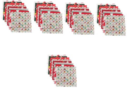 SEWACC 40stücke Weihnachtsstoff Baumwolle Für Quilting Patchwork Und Bastelprojekte Mit Klassischen Weihnachtsmotiven