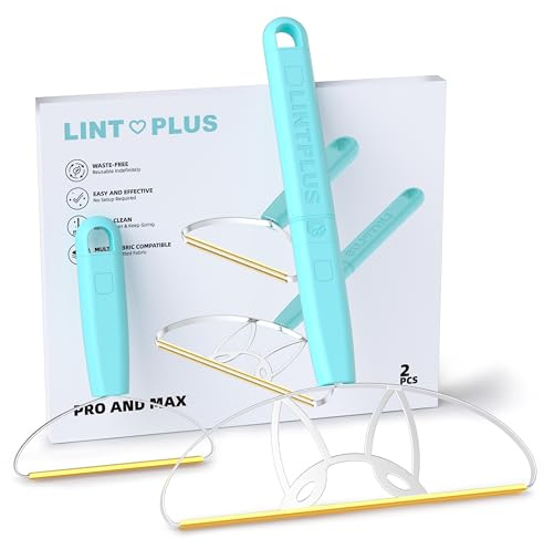 Flex MAX & Pro Tierhaarentferner-Set von LINTPLUS – Haarentfernungswerkzeug für Hunde & Katzen für Möbel, Teppiche, Teppiche & Sofas – Einfach zu verwendender, wiederverwendbarer Teppichkratzer für