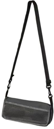 Amagogo Faltbarer Campinghocker, Leicht zu Tragen, Aus Oxford Gewebe, Ideal für, Schwarz
