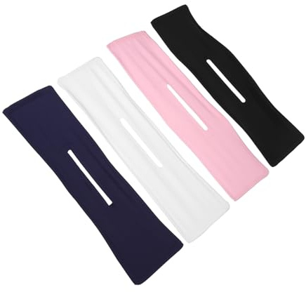 ULTECHNOVO 4 Stück-pack Haarknoten Accessoires mit Glattem Material und Einfachem und Ausziehen für Damen und Mädchen Geeignet für Tägliches Styling und Sport