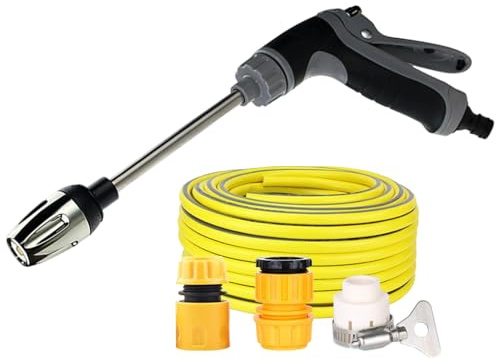 Idropulitrice – Pulitore a pressione – Lavapavimenti portatile | per industriali, commerciali, auto, giardino, vialetto, patio, cortile esterno
