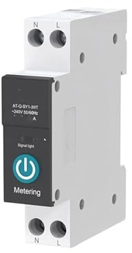 Interruttore automatico intelligente con misurazione 1P 63A guida DIN(20a,With metering)