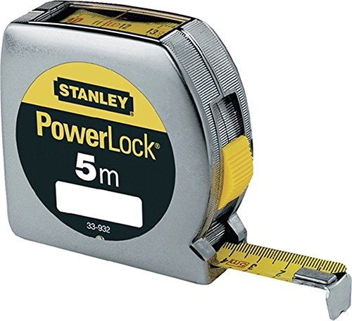 Stanley Powerlock Bandmaß 5m mit Sichtfenster