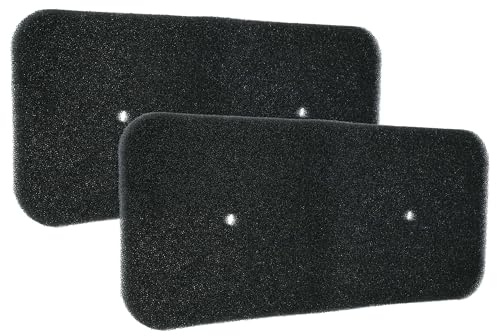 vhbw 2x filtre éponge compatible avec Candy GCH 970NA1T 31100685 | GCH 970NA1T 31100550, GCH 980NA1T 31100644, GCH 970NA2T 31100627 sèche-linge