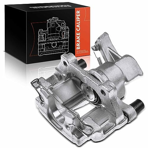 Frankberg Bremssattel Bremszange Hinten Rechts Aluminiumguss mit Halter (Lochabstand Halterung 90mm) Kompatibel mit Vectra C Vectra C CC 9-3 9-3 Cabriolet 9-3X Replace# 93172185