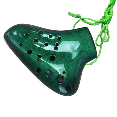 Okarina-Instrument Dreifache Okarina Altton C Ocarina Of Time Instruments(C key green)