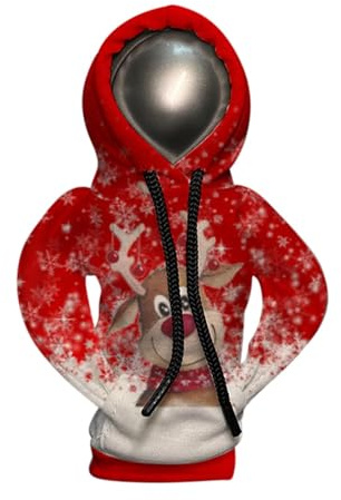 Aizuoni Schalthebel Hoodie, Weihnachten Gangschaltung Hoodi, Schaltknauf Hoodie, Schalthebelabdeckung | Lustiger Schaltknaufbezug, Weihnachts-schaltknüppel Hoodie Deko, Auto-Schaltknauf-Hoodie,