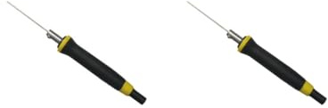 2 Set Engraving Pen 12V 36W 3A Hot Wire Foam Cutter for Sculpture Grooving Opening 70mm Black