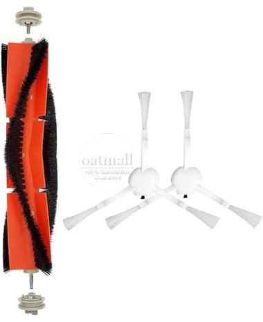 VNJUGF Roller Brushes Robot Vacuum 2/2 Replacement Central Brush Vacuum Cleaner Spare Parts wanglan(GSB)