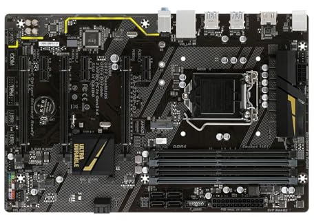 Placa Madre Fit For GIGABYTE GA Z270P-D3 DDR4 LGA 1151 For Placa Base De Escritorio Intel Z270 64 GB USB3.1 HDMI