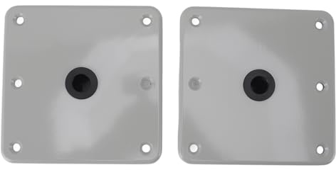 Fdit Professionell Båtsäte i Aluminium, Bekväma och Bekväma Båtsätesstöd Båttillbehör, Paket med 2