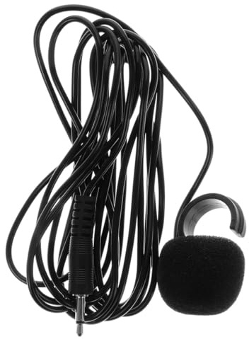 MINAOLULUS Portable Clip-on Instrument Microphone for Saxophone and Flute with Lightweight Abs Plastic Design, Wired Pickup Microphone for Small Gatherings and Daily Practice Sessions