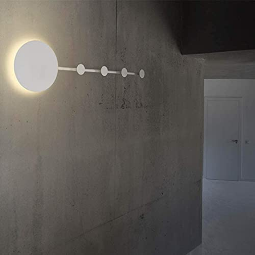 Lampada da Parete Creativa con Cuscinetto, Lampada da Parete a LED, Lampada da Parete Moderna in Ferro Lampada da Parete per Ingresso Guardaroba per Ufficio Lampada da Parete per Hotel Cafe Scale